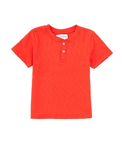 Adventurewear 360 Little Boys 2T-6 Short Sleeve Solid Henley T-Shirt