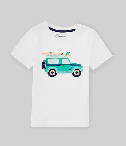 Adventurewear 360 Little Boys 2T-6 Short Sleeve Truck Applique T-Shirt