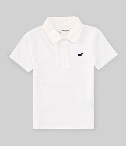 Adventurewear 360 Little Boys 2T-6 Short Sleeve Whale Embroidered Polo Shirt