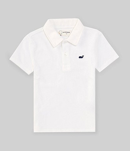 Adventurewear 360 Little Boys 2T-6 Short Sleeve Whale Embroidered Polo Shirt