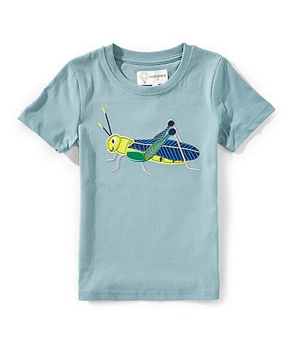 Adventurewear 360 Little Boys 2T-7 Grasshopper Applique Short Sleeve T-Shirt