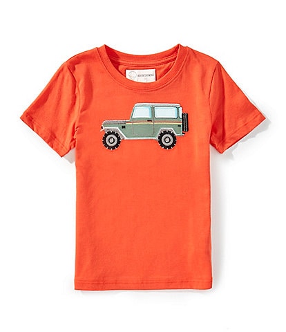 Adventurewear 360 Little Boys 2T-7 Off Road Bronco Applique Short Sleeve T-Shirt