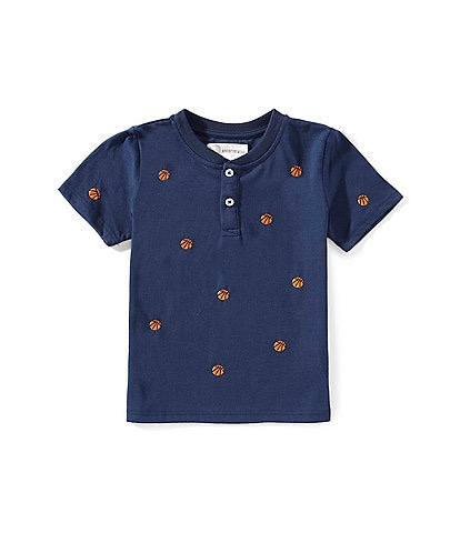Adventurewear 360 Little Boys Basketball Schifli Henley T-Shirt