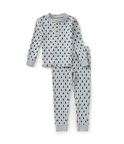 Adventurewear 360 Little Boys Christmas Tree Print Pajama Set
