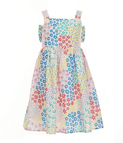 Adventurewear 360 Little Girls 2T-6X Floral Bow Dress