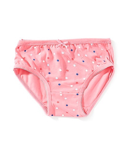 Adventurewear 360 Little Girls Polka Dot Cotton Panties