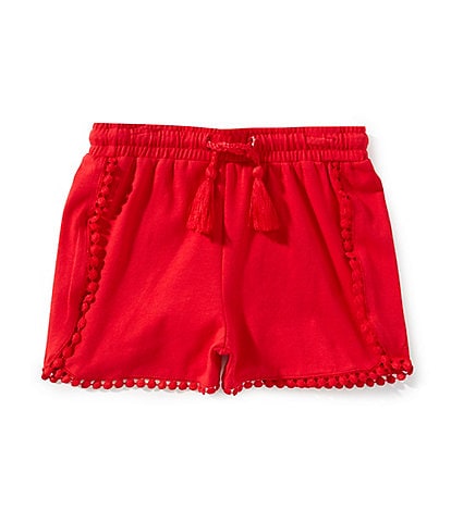 Adventurewear 360 Little Girls 2T-6X Pom Pom Pull-On Shorts