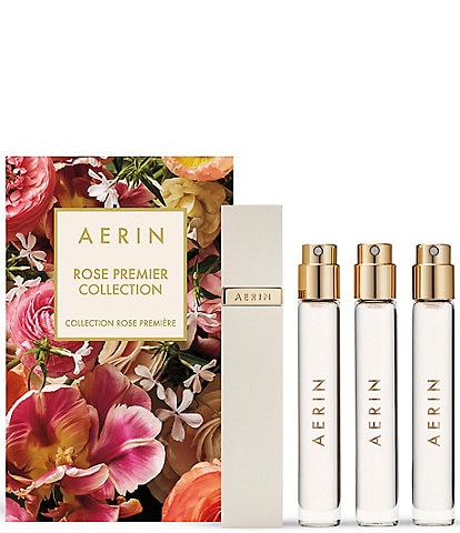 AERIN Rose Premier Collection Purse Spray Atomizer & Refills Set