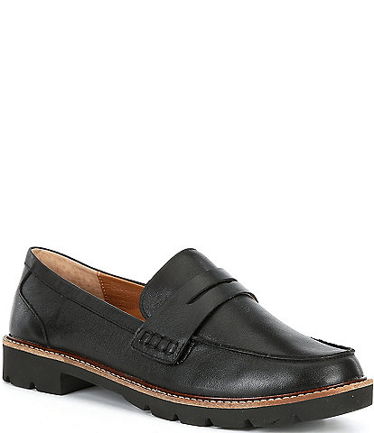 Aetrex Colette Leather Penney Loafers