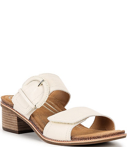 Aetrex Tatiana Leather Slide Sandals