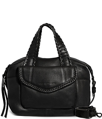 Aimee Kestenberg All For Love Black Hardware Satchel Bag