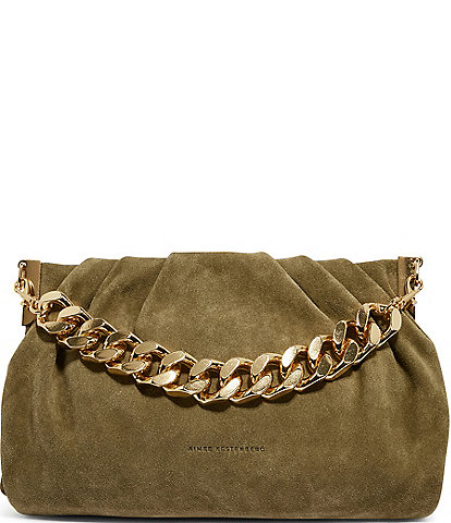 Aimee Kestenberg Chill Out Suede Frame Clutch