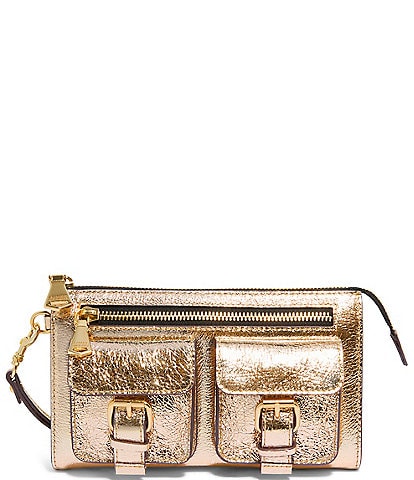 Aimee Kestenberg Metallic Saddle Up Wristlet