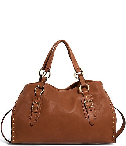 AIMEE Rodeo Large Leather Satchel Bag
