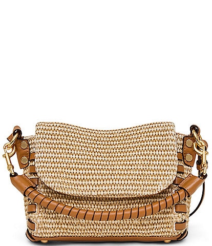 Zen Raffia Mini Crossbody Bag
