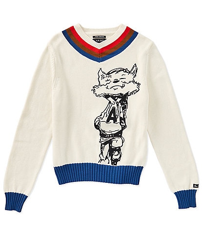 AKOO Smirk V-Neck Sweater