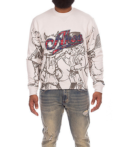 AKOO Squad Frank Morrison Logo Fleece Sweatshirt