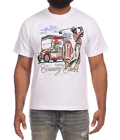 AKOO Tee Time Short Sleeve Graphic T-Shirt