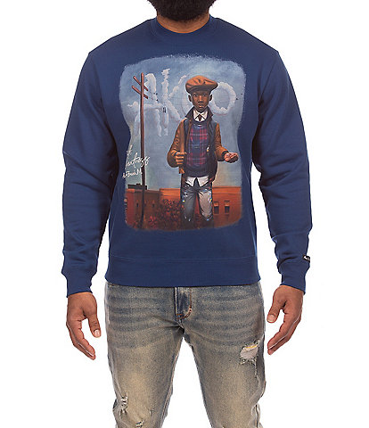 AKOO The Path Frank Morrison Graphic Fleece Sweatshirt