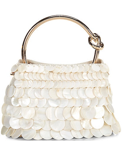 ALDO Adyaa Sequin Small Top Handle Satchel Bag