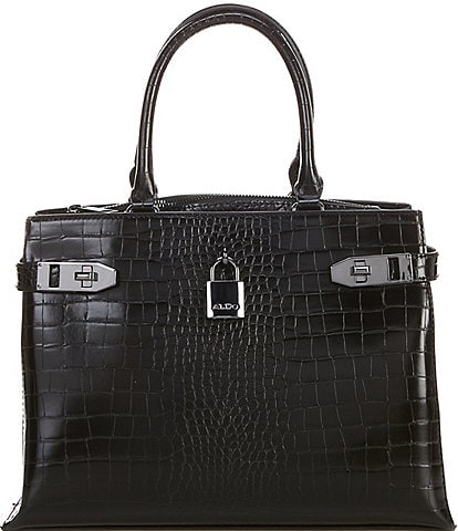 Guess Ellery Quilted Girlfriend Small Satchel Bag