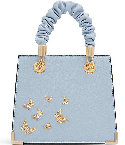 ALDO Gecelaax Butterfly Rhinestone Embellished Satchel Bag