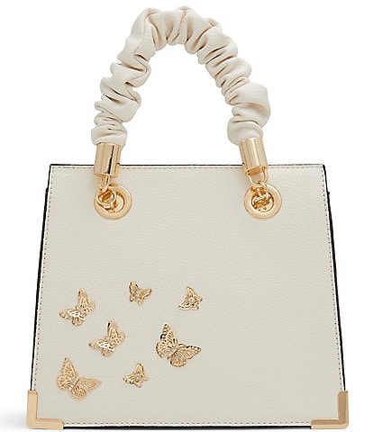 ALDO Gecelaax Butterfly Rhinestone Embellished Satchel Bag
