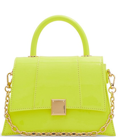 ALDO Kindraax Bright Yellow Top Handle Satchel Bag