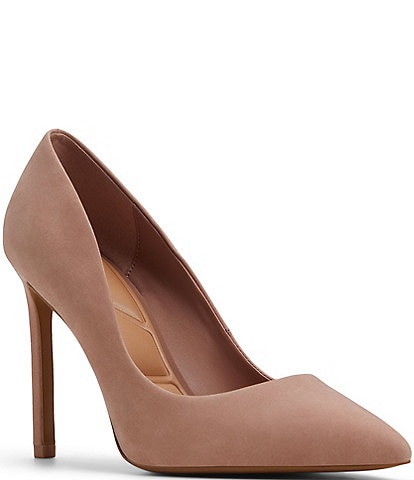 ALDO Lala Nubuck Suede Pumps