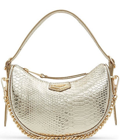 ALDO Laraly Snake Gold Shoulder Bag