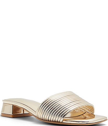 ALDO Neela Metallic Dress Slide Sandals