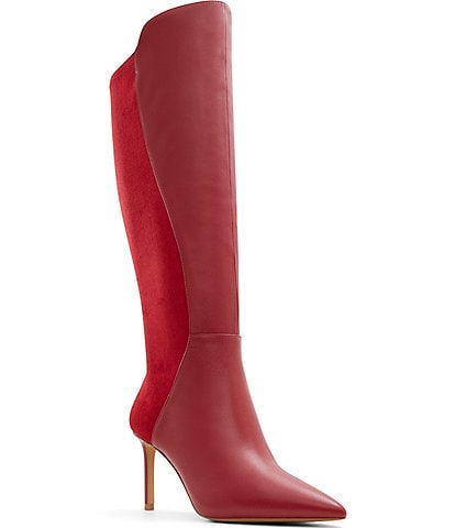 ALDO Romee Leather Tall Dress Boots