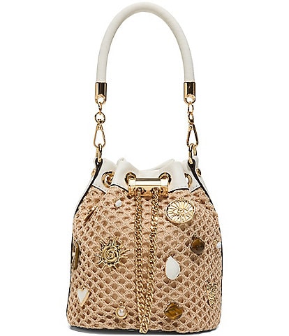 ALDO Shellinax Crochet Seashell Bucket Bag