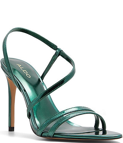 ALDO Twila Mirror Metallic Dress Sandals