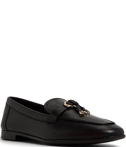 ALDO Ybilide Leather Hardware Tassel Charm Loafers