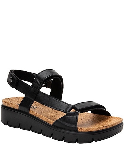 Alegria Henna 3 Strap Platform Sandals