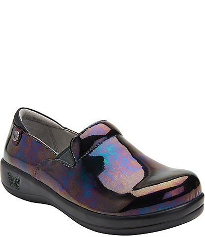 Alegria Keli Slickery Patent Leather Clogs