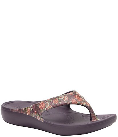 Alegria Ode Water Resistant Thong Sandals