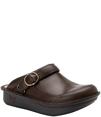Alegria Seville Oiled Leather Clogs