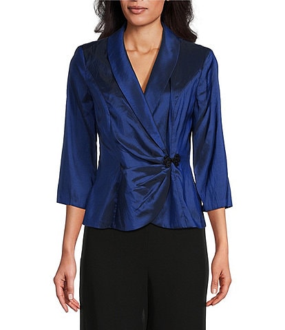 Navy blue dressy blouse on sale