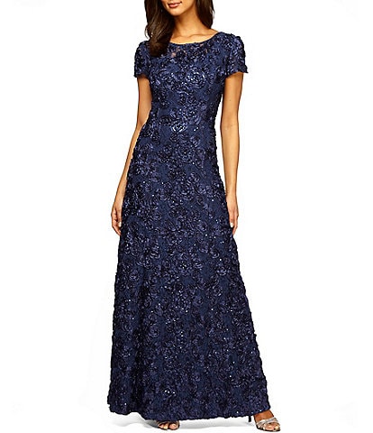 Cobalt Blue Mother of the Bride Dress