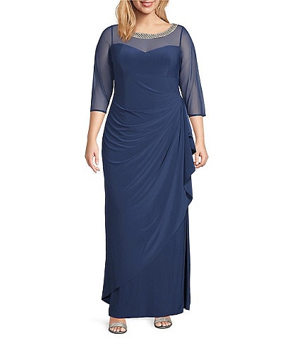 Plus size evening gowns clearance best sale