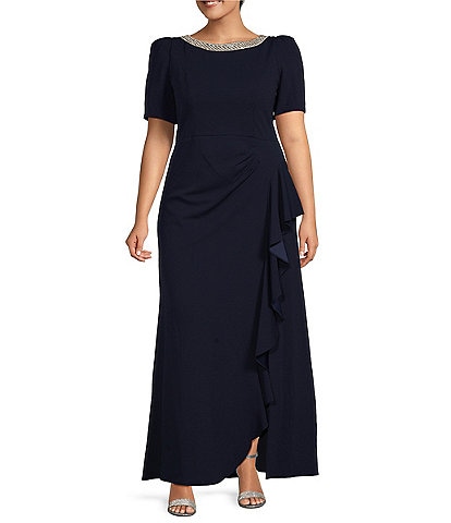 plus size evening gowns Women s Clothing Dillard s