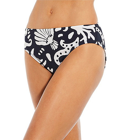 Alex Marie Signature Sculpt By The Shore Mid Rise Swim Bottom