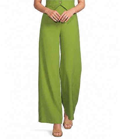 Alex Marie Coordinating Natalie Stretch Linen Pants