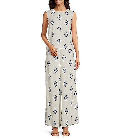 Alex Marie Coordinating Remi Linen Sleeveless Blouse