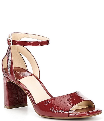 Alex Marie Ellisa Patent Ankle Strap Dress Sandals