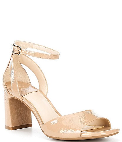 Alex Marie Ellisa Patent Ankle Strap Dress Sandals
