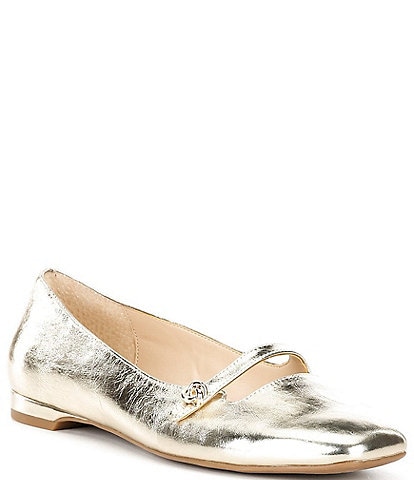 Alex Marie Frances Leather Mary Jane Flats