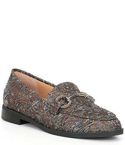 Alex Marie GilmoreTwo Hardware Bit Loafers